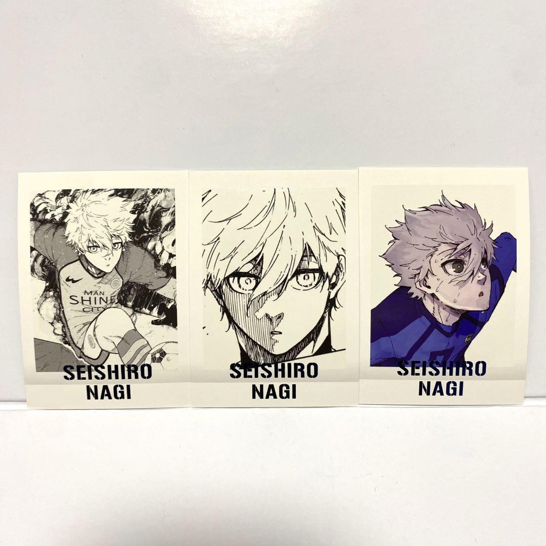 Blue Lock Exhibition Postcard Bromide Set of 4 Nagi Seishiro New