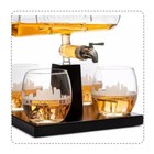 Los Angeles Whiskey Decanter Dispenser LA Collectible With 4 Glasses Gift, Weddi — photo 2