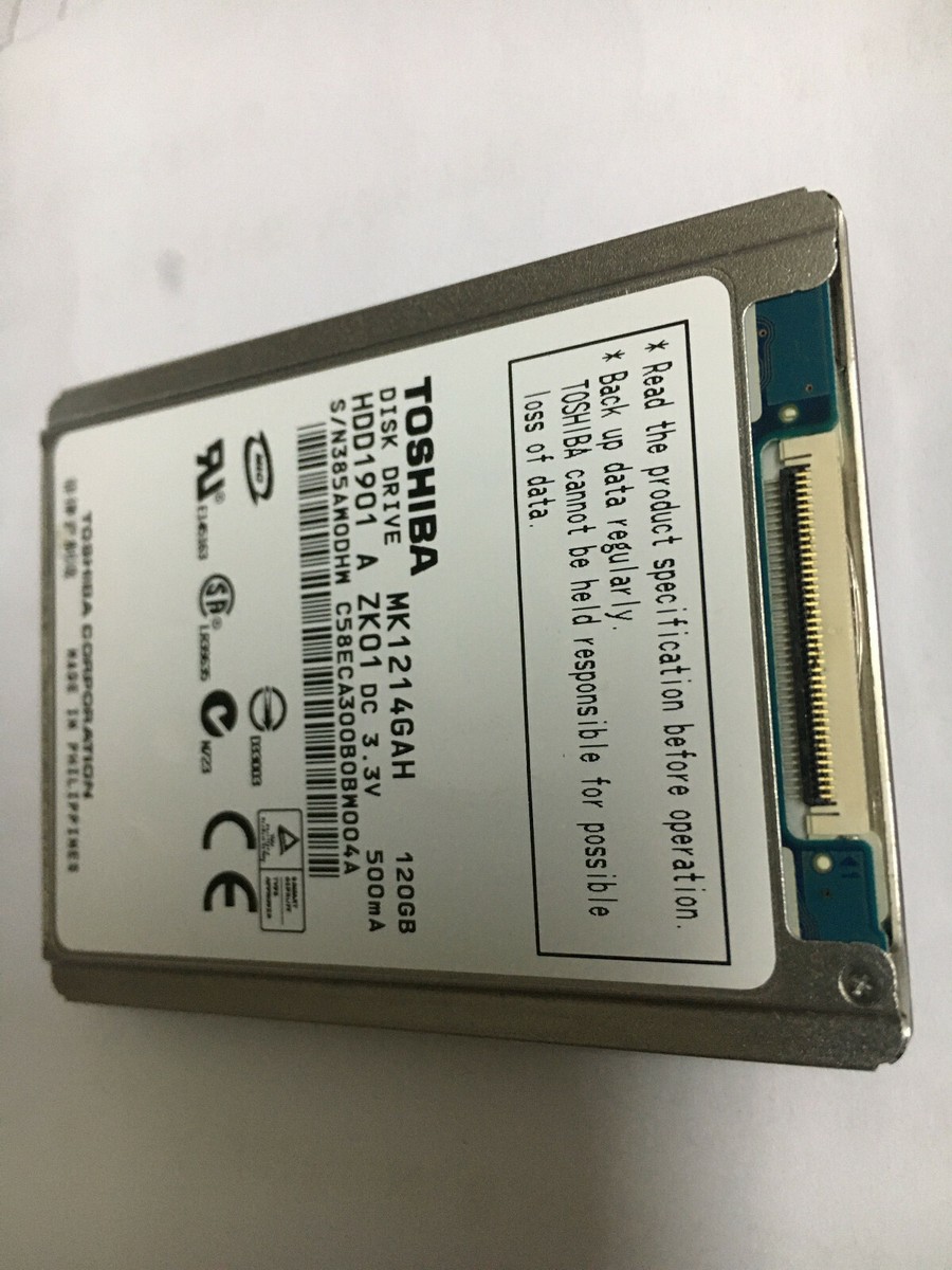 120GB Toshiba MK1214GAH 4200 RPM 1.8