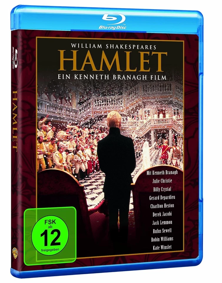 Hamlet (1996)[Blu-ray/NEU/OVP] von und mit Kenneth Branagh nach Shakespeare - Bild 1 von 3