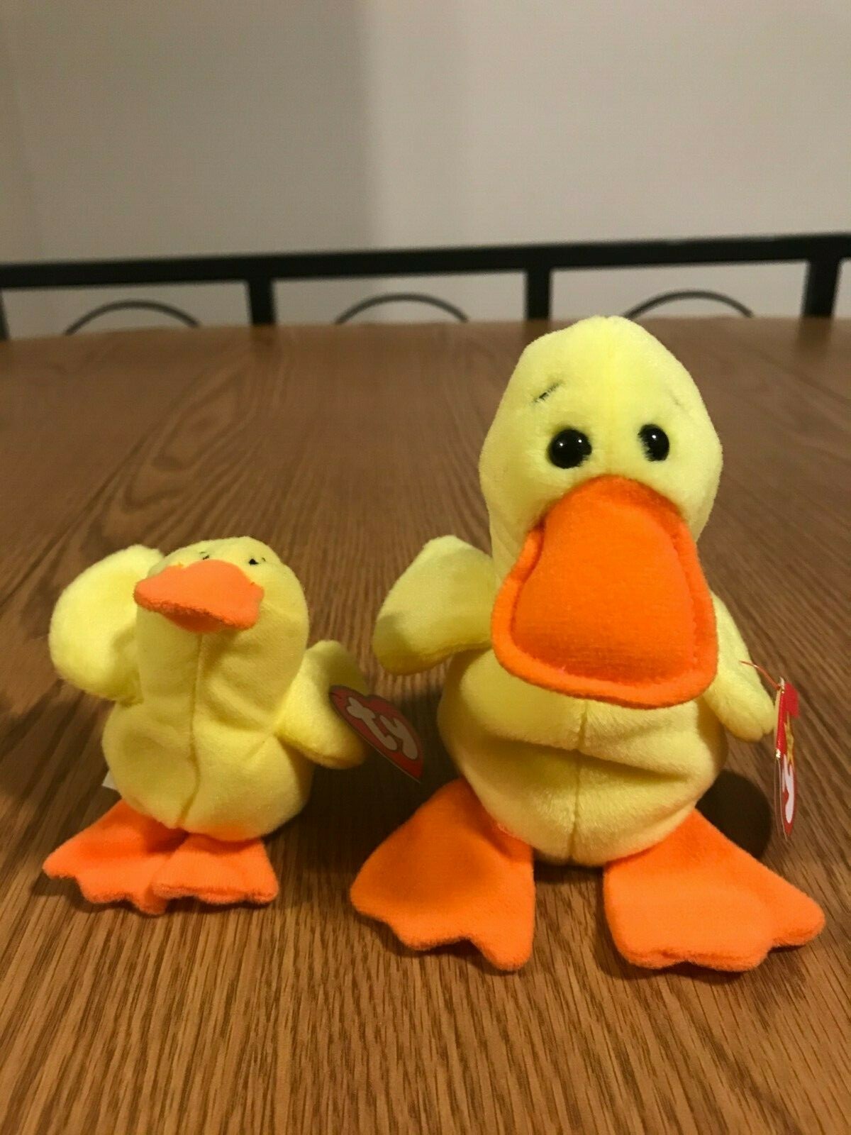 TY Beanie Baby Quackers & Teenie Beanie Baby Quacks. 1993 With Tags. eBay