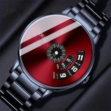 Stylish Cool Men Luminous Watch High-Tech Trendy Wrist Watches High-End Design