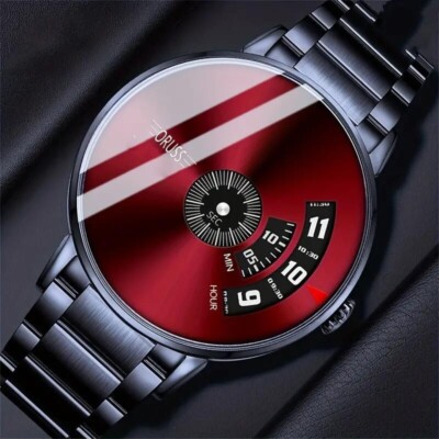 Stylish Cool Men Luminous Watch High-Tech Trendy Wrist Watches High-End  Design