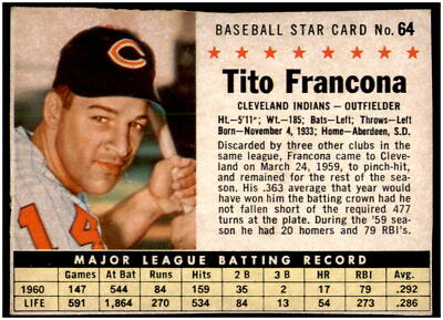 You Pick 1961 Post Cereal Cards Hand Cut See Scans of Actual Cards