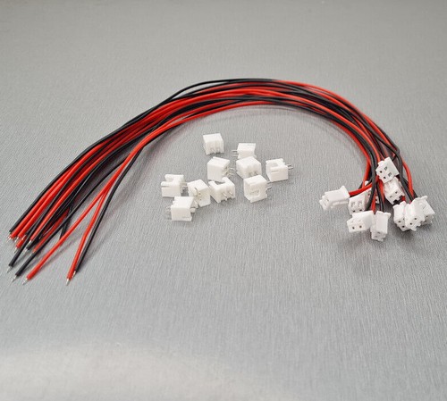 2 Pin JST XH2.54 Cable Connector Plug + PCB Socket 300mm 26AWG XH 2.54 2.54mm - Picture 3 of 17