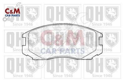 Front Brake Pad Set for PROTON SATRIA from 1996 to 2004 - QH