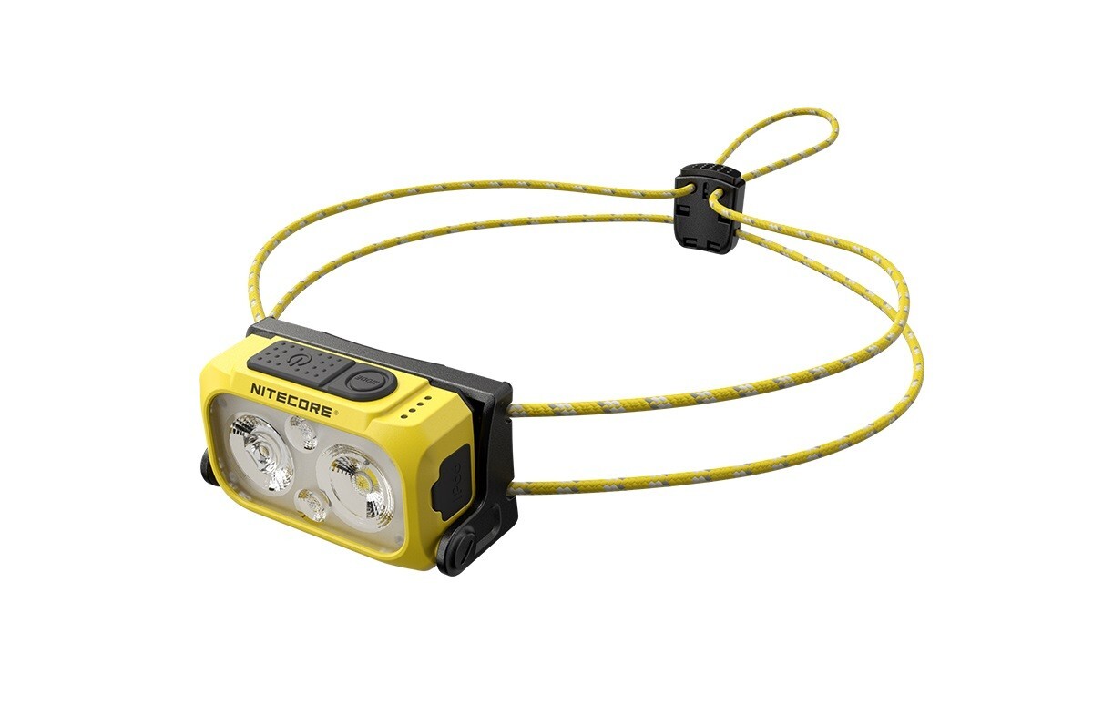 Nitecore NU21 Yellow USB-C Charging 360 Lumens LED Head Torch Headlight