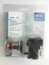 NEW SIEMENS 52PT6G2AP ILLUMINATED PUSHBUTTON 120V 30.5mm 1NO-1NC OilTight 52AATG