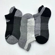 BOMBAS 3 pairs Men's Originals Honeycomb Ankle Socks Cushion Size Med 6-9