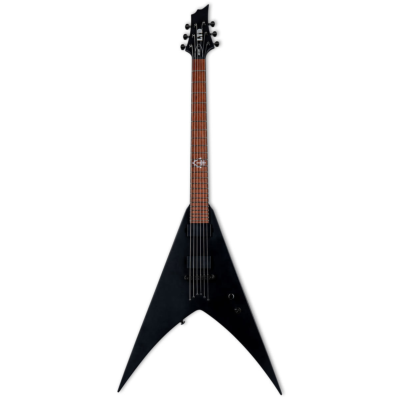 ESP LTD HEX-200 BLKS - Black Satin Nergal Behemoth Hex200 + HARD