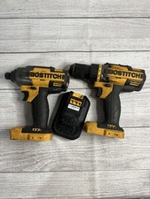 Bostitch Impact Driver (BTC440) & Drill Driver (BTC400) 18V Tools + One Battery