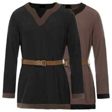 Medieval Tunic for Male Monk Pirate Reawakening for Theaters, Plays and Costumes