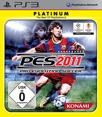 PS3 - Pro Evolution Soccer 2011 / PES 11 [Platinum] DE mit OVP Top Zustand