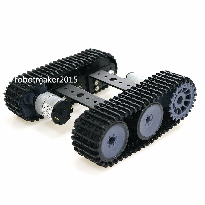 Aluminum Alloy 6WD Tracked Robot Tank Chassis for Arduino Education  Competition - Image 2 of 4