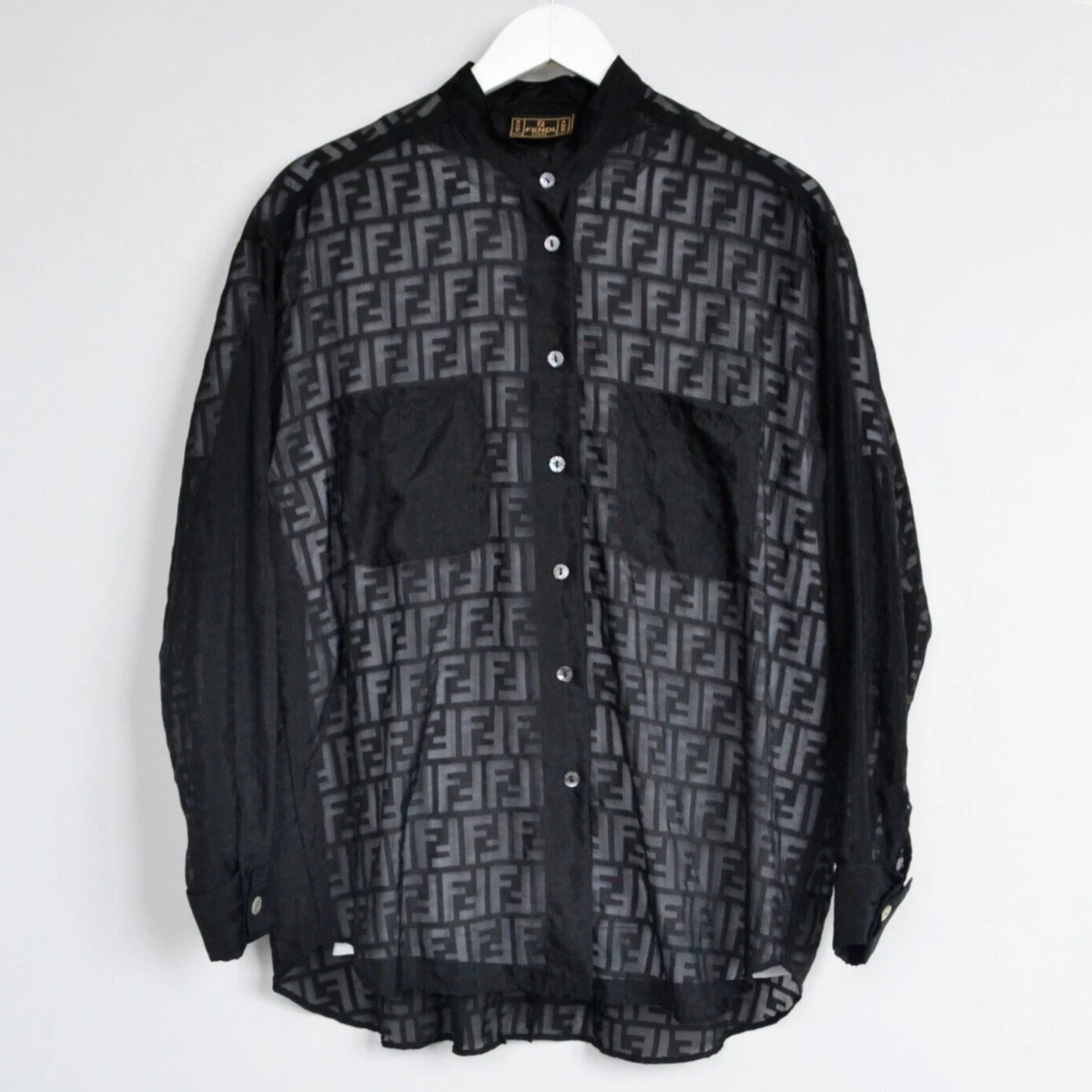 Fendi transparent jacket sale
