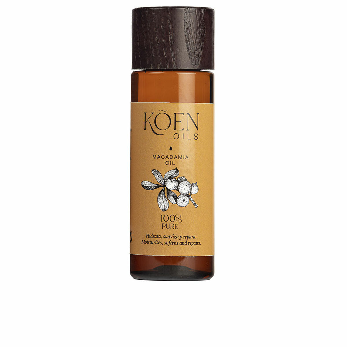 Olio per Capelli Koen Oils   Noce di macadamia 100 ml