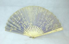 Fans Silk Fan 19th Century France