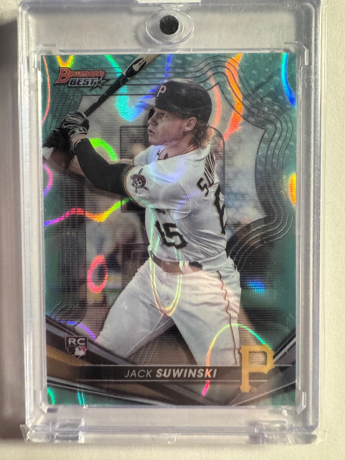 K282,195 - 2022 Bowman's Best Aqua Lava Refractors #32 Jack Suwinski #/199