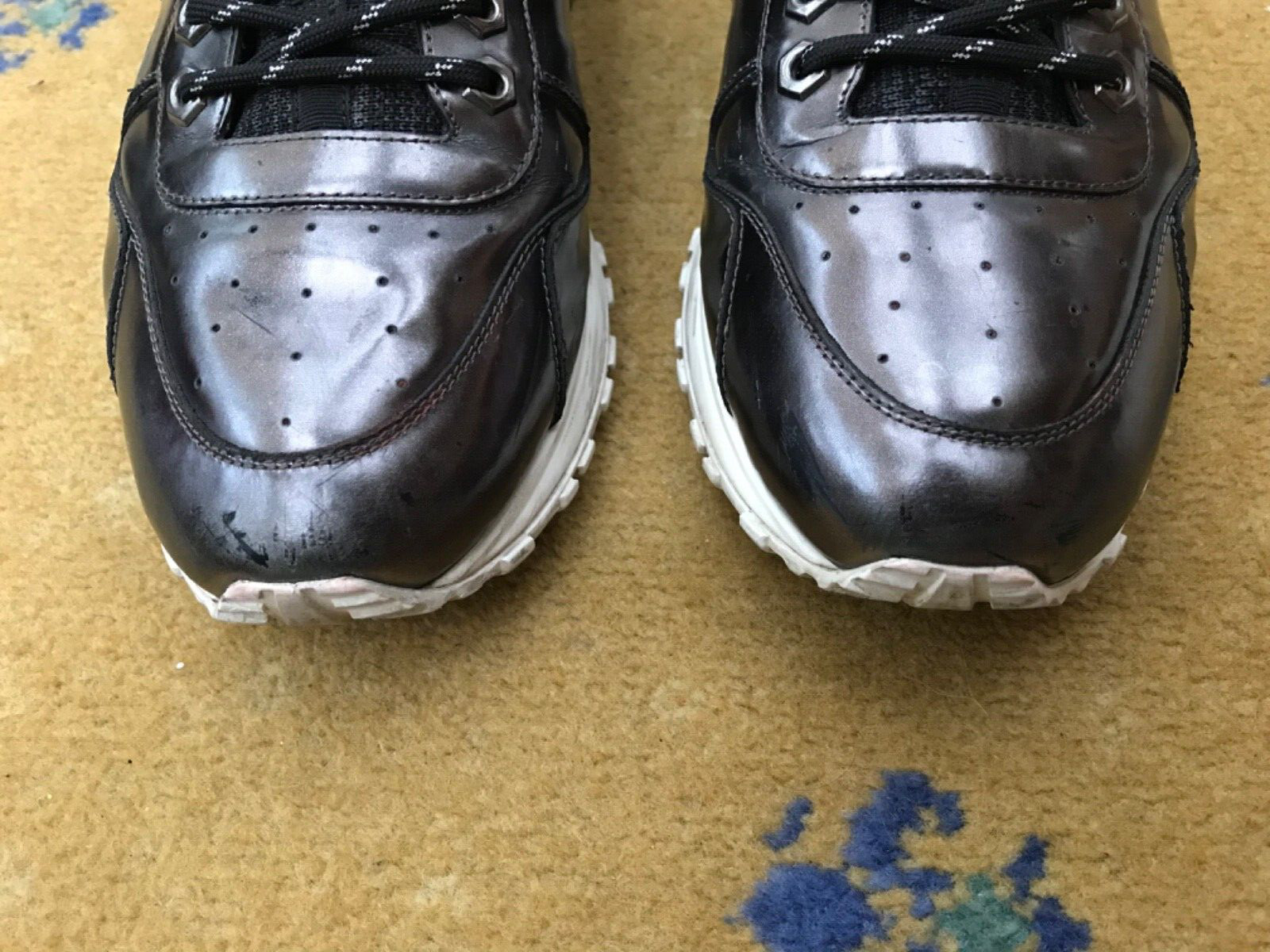 Louis Vuitton Trainers Sneakers Shoes Run Away Suede Leather UK 10 US 11 44 Mens thumbnail 11