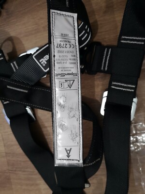 SpanSet Harness Ganzkörper 2-X QRB Sicherheitsgurt Klick-Verschlüsse Neu