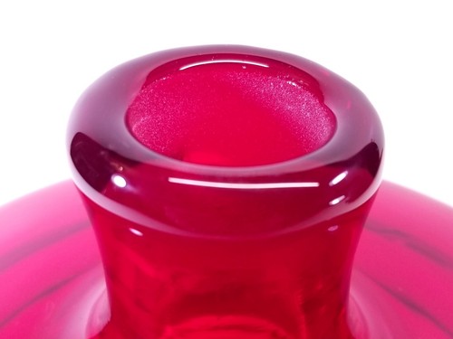 Blenko Regal Specialty Line 9-RE Ruby Red Decanter Historic Period Husted 1960 - Picture 13 of 18