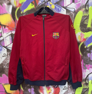 Barcelona 2003 2004 Jacket Barca Spain Football Soccer Longsleeve