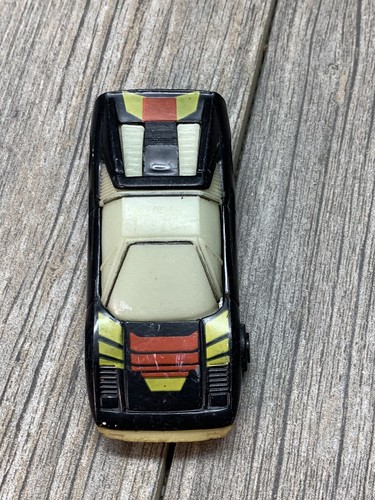 Vintage 1980 Kidco Burnin Key Ferrari Black Red 1:64 Glow in the Dark No Key - Picture 7 of 19