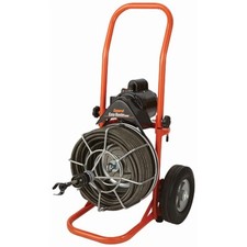 General Wire Easy Rooter Junior Sewer Cleaner w/ 75' x 1/2" Cable