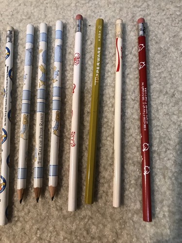Vintage 90s Collectible Pencils Lot of 15 Baby Sitters Simpsons Spice Girls Coke - Picture 9 of 12