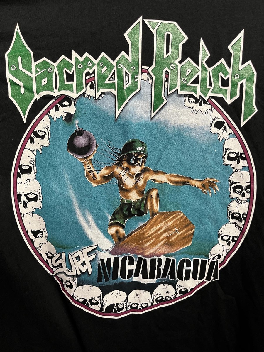 Sacred Reich T-shit Surf Nicaragua | eBay
