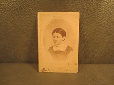 Victorian Antique Cabinet Card Photo of Young Girl ......FREE SHIPPING