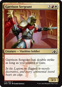 Garrison Sergeant x4 - Guilds of Ravnica - NM-Mint, English - Guilds of Ravnica