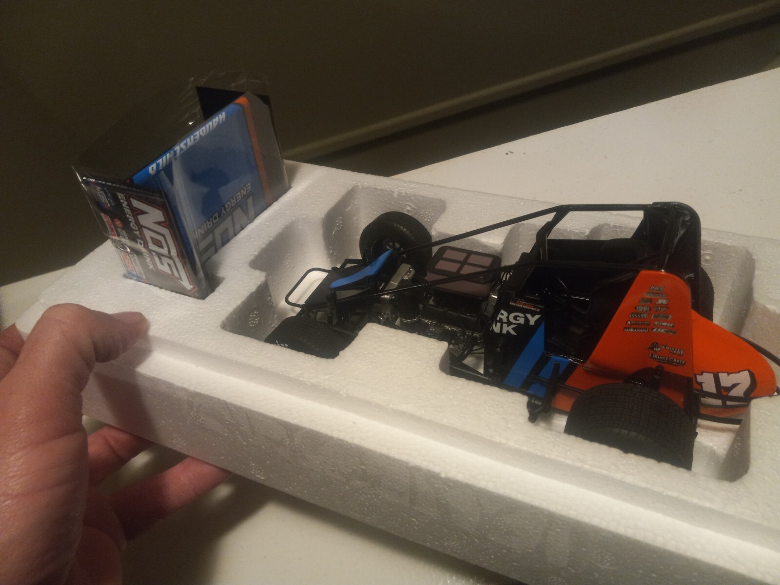 1/18 ACME 2021 SHELDON HAUDENSCHILD/NOS ENERGY DRINK 17 DIECAST SPRINT