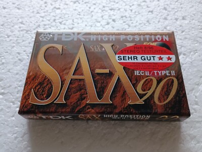 TDK SA-X 90 MC Kassette Tape NEU und OVP