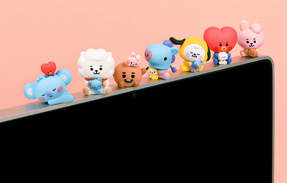 最新 BT21 モニターフィギュア ver.3 リトルバディー