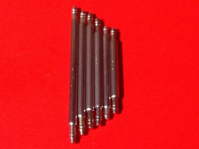 2x Federstege (1 Paar) Edelstahl Ø 1,5 mm  8-14,15,16,17,18,19,20,21,22,23,24 mm