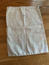 Aquatalia Dust Bag Handbag Shoe Purse Protection Drawstring Authentic