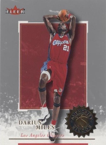 OBO/MSG] 2000 Fleer Hoops Darius Miles Rc Logoman | eBay