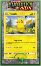 Pikachu - EB07:Évolution Céleste - 049/203 - Carte Pokemon Française Neuve