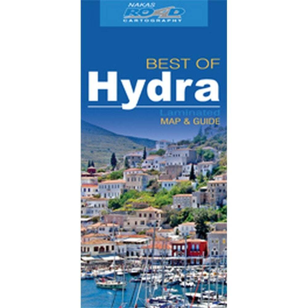 Greece 1:45k Water-Resistant Best of Hydra Map and Guide