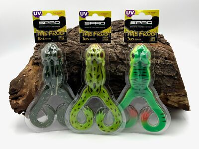 Spro Iris The Frog 150 15cm 34g Frosch 4 Farben Gummifrosch Gummiköder DA SALE