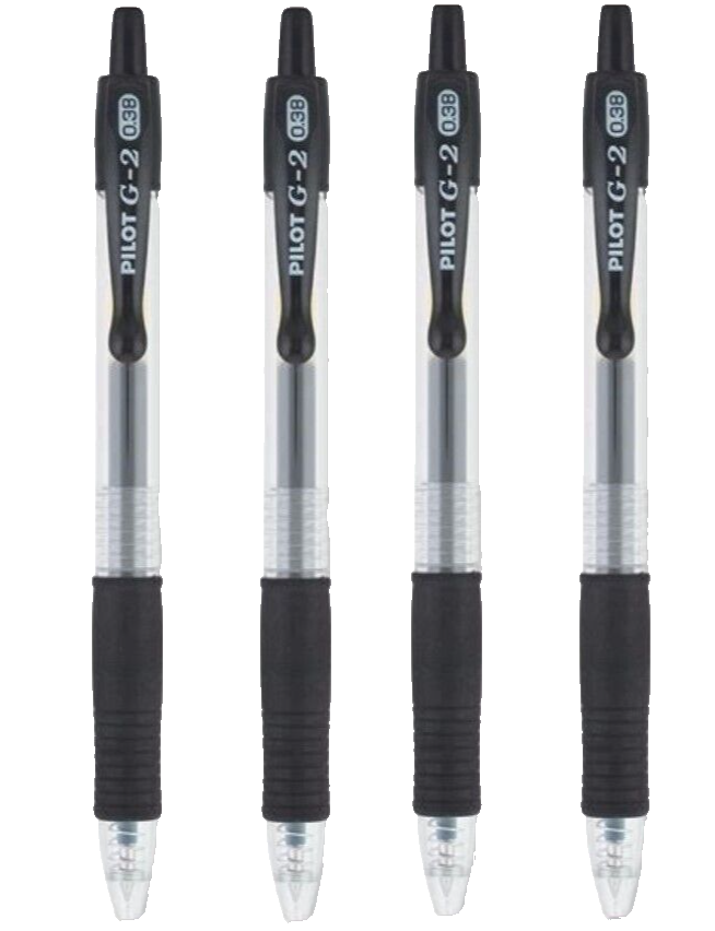 Pilot Nachfüllminen 6x Bls-g2-7 – Gel-Tinte Schwarz, 0,7 Mm Für G2 & Alpha Gel Stifte