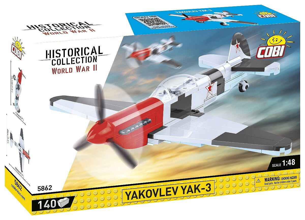 Cobi 5862 - Historical Collection - World War II - Yakolev Yak-3 - New - Image 4