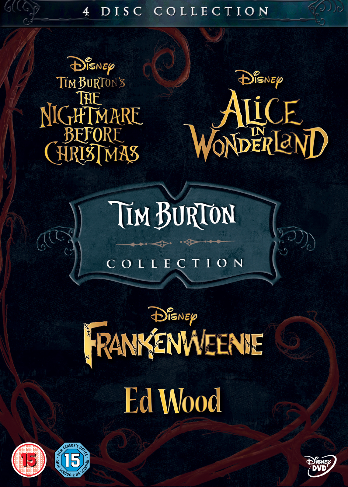 Tim Burton Collection (DVD) Patricia Arquette Jeffrey Jones Barbara Windsor