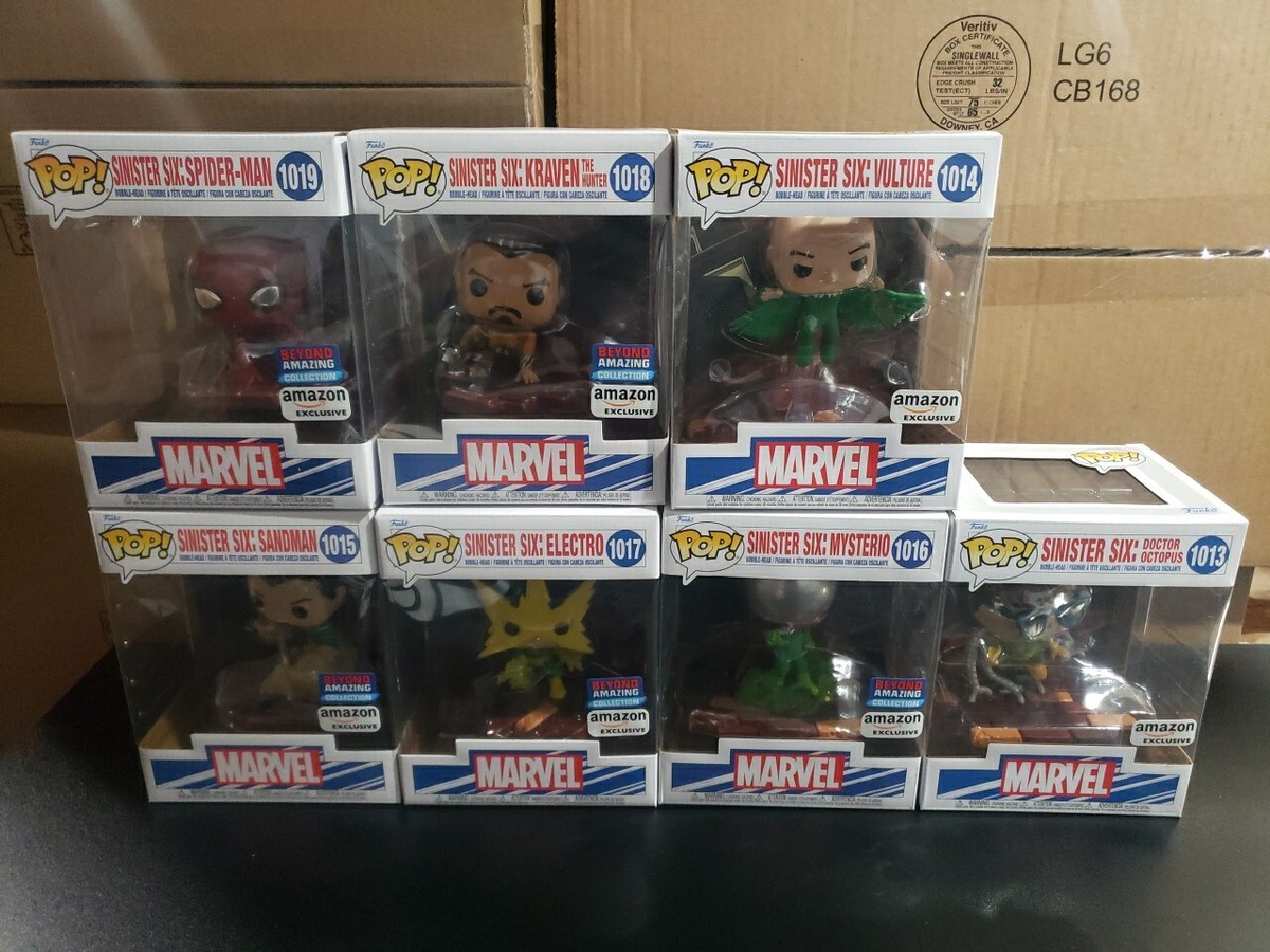 Funko Pop! Deluxe: Marvel - Sinister Six COMPLETE SET Amazon