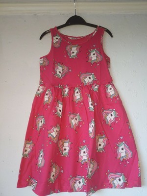 h&m unicorn dress