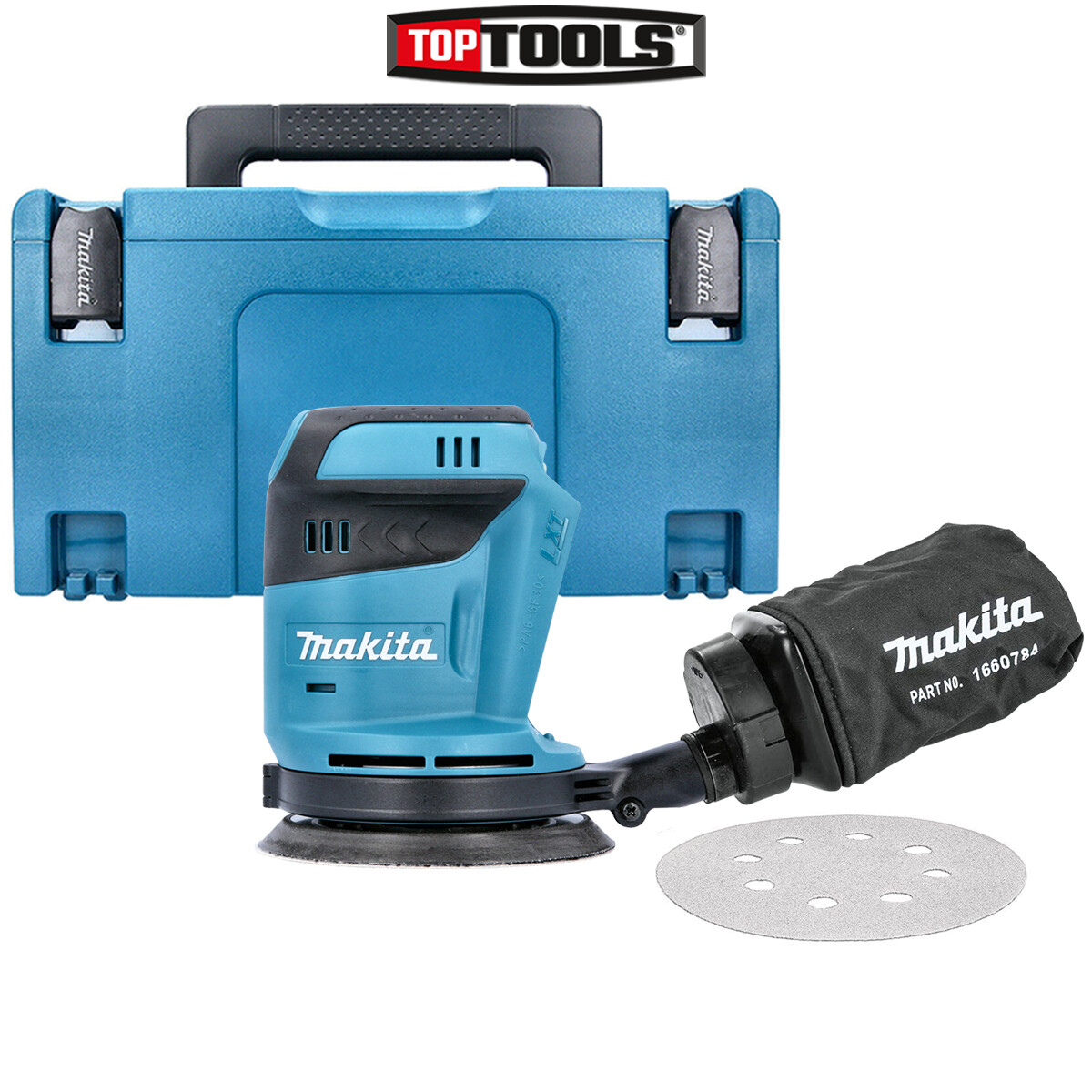 Makita DBO180Z 125mm Random Orbital Sander 18V Bare Unit MAKDBO180Z - Image 17