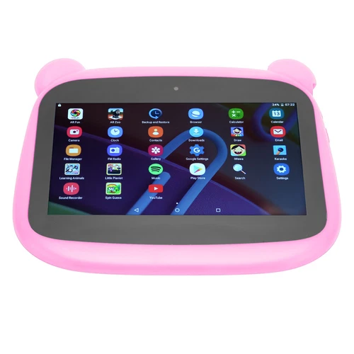 7 Inch Kids Tablet IPS HD Display Kids Tablet 2G RAM 16G ROM Cartoon Bear Shape - Picture 8 of 12