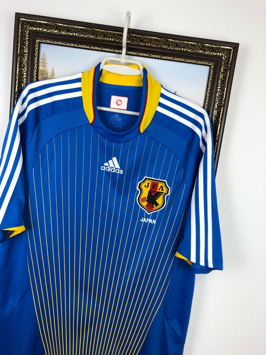 応援グッズ 99-00 vintage adidas soccer japan game L 2010/12 JAPAN Vintage Adidas L/S Home Football Shirt (L