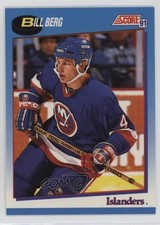1991-92 Score Canadian Bilingual Bill Berg #541 0k3a